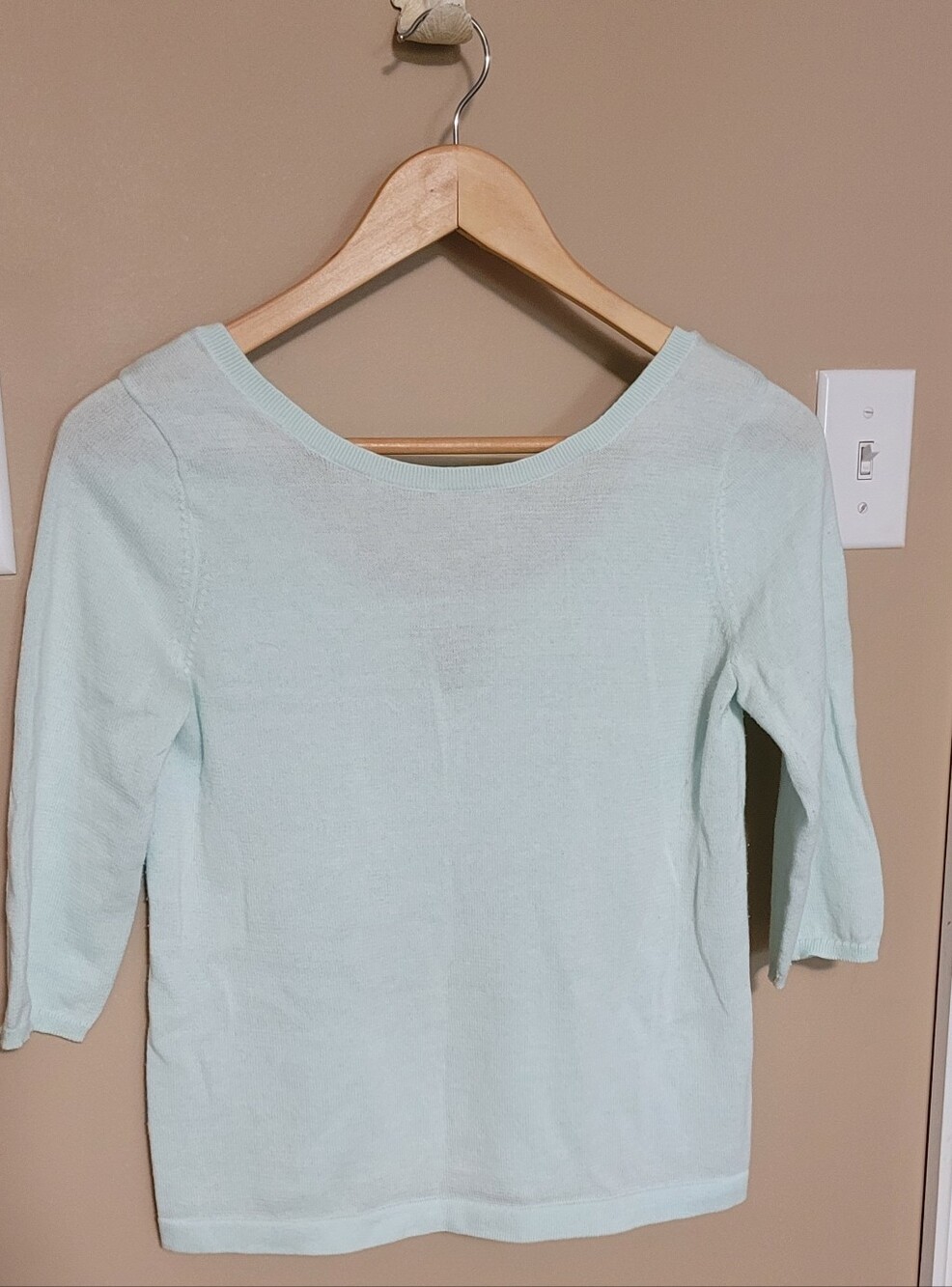 💜2 for $10💜 Bundle and save Mint Knit Top - Casual Boatneck Sweater